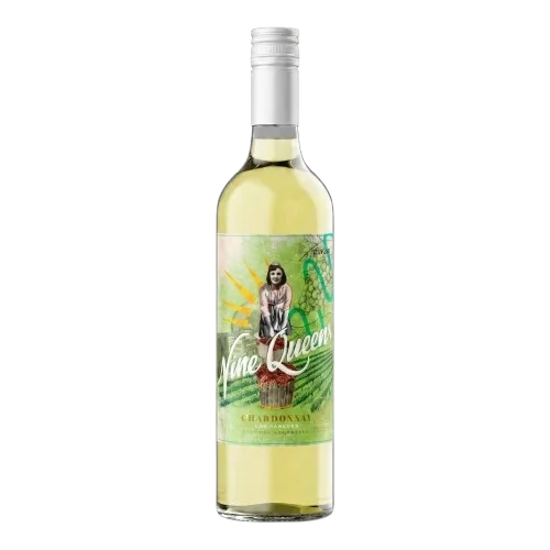 2024 Nine Queens Chardonnay bottle